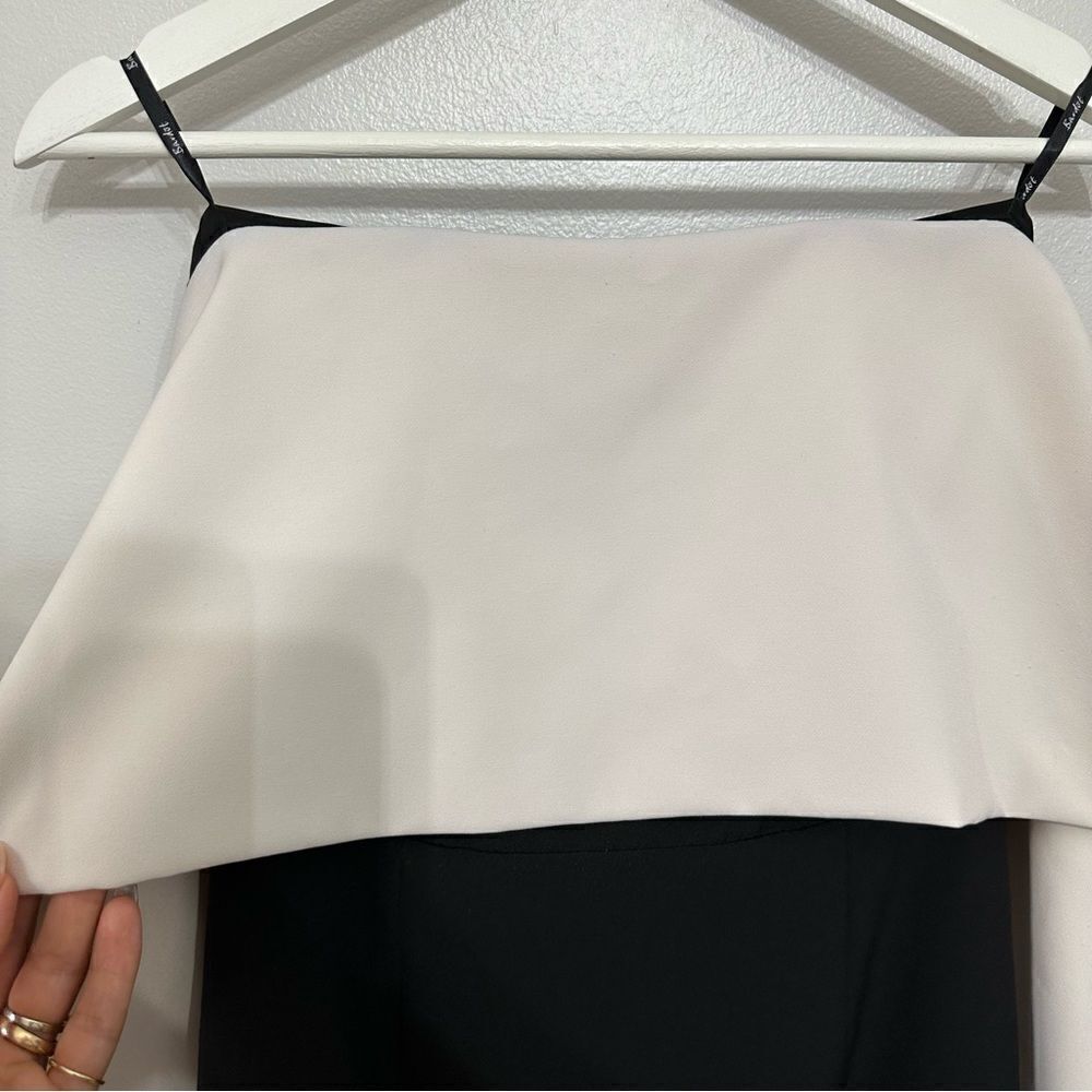 Bardot Strapless Color-block Dress - Picture 4 of 7